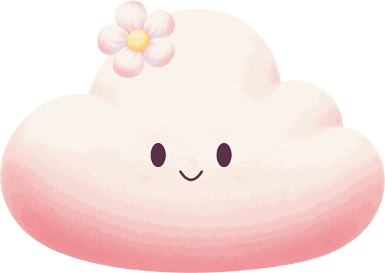 Caelia holding a daisy